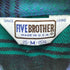 ファイブブラザー FIVE BROTHER 70-80s USA製 ブラックウォッチ ネルシャツ メンズ 15-15 1/2