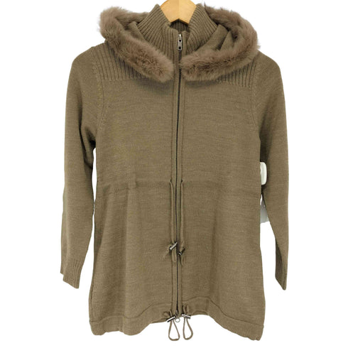 Plidoul rabbit fur ラビットファー ニットジャケット レディース JPN:S