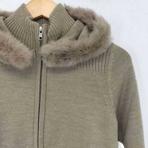 Plidoul rabbit fur ラビットファー ニットジャケット レディース JPN:S