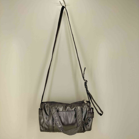 マーティンキム Matin Kim 24SS GLOSSY LOGO SPORTY MINI DUFFEL BAG レディース