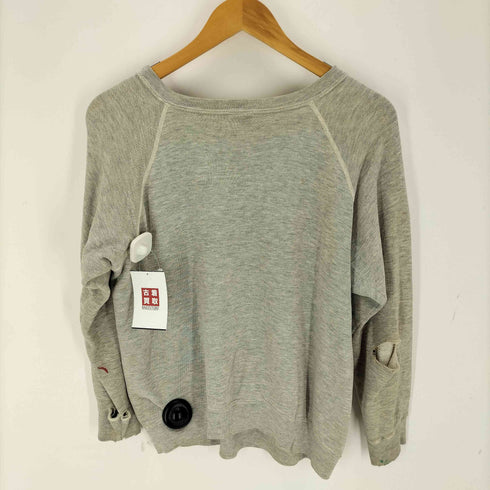 チャンピオン Champion 70s USA製 バータグ プリント スウェット プルオーバー メンズ L