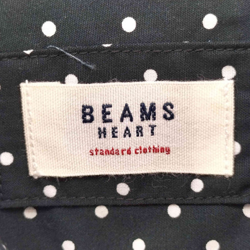 ビームスハート BEAMS HEART 23ss レギュラーカラー クレイジー シャツ レディース FREE