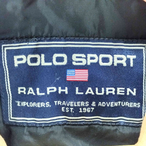 ポロスポーツラルフローレン POLO SPORT RALPH LAUREN 裏地キルティング ダックジャケット TALONジップ メンズ L
