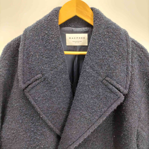マカフィー MACPHEE 24AW ブークレーボンディング ダブルブレストコート レディース 36