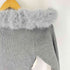 グレイル GRL 2Wayファーオフショルダーリブニットトップス レディース import:M