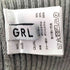 グレイル GRL 2Wayファーオフショルダーリブニットトップス レディース import:M