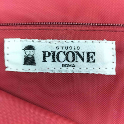 スタジオピッコーネ STUDIO PICONE アルチビオ プリント フェイクレザー トートバッグ レディース