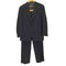 ピエールカルダン pierre cardin ストライプ柄 2B テーラードジャケット 2タック ストレートスラックスパンツ メンズ 96 A6