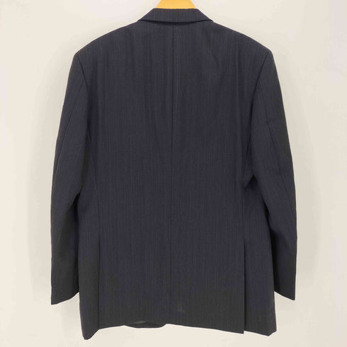 ピエールカルダン pierre cardin ストライプ柄 2B テーラードジャケット 2タック ストレートスラックスパンツ メンズ 96 A6