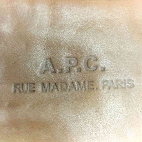 アーペーセー A.P.C. フリンジ ローファー メンズ EUR:43