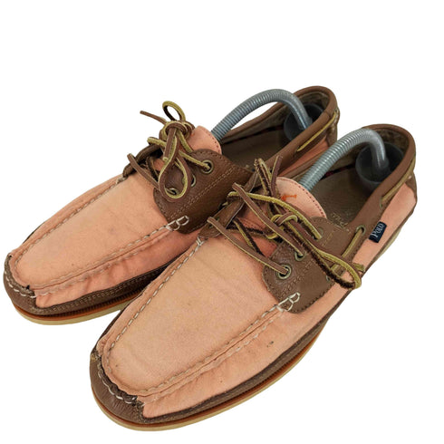 ポロラルフローレン POLO RALPH LAUREN レザー キャンパス デッキ シューズ メンズ JPN:27.5