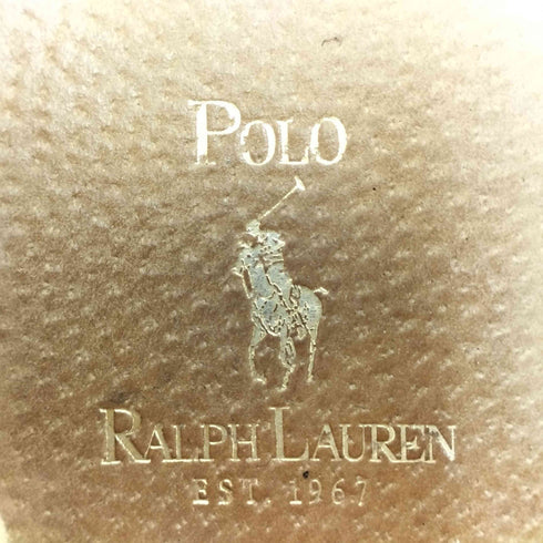 ポロラルフローレン POLO RALPH LAUREN レザー キャンパス デッキ シューズ メンズ JPN:27.5