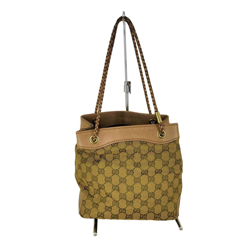 グッチ GUCCI GGキャンバス 編み込み ハンドバッグ トートバッグ GGcanvas handbag totebag レディース