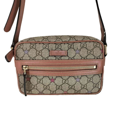 グッチ GUCCI GGスプリーム 星 ショルダーバッグ GGsupreme star shoulderbag レディース