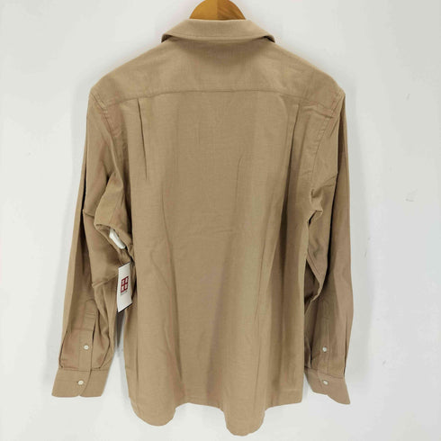 フェアファクス FAIRFAX コットン 長袖シャツ 開襟シャツ メンズ L