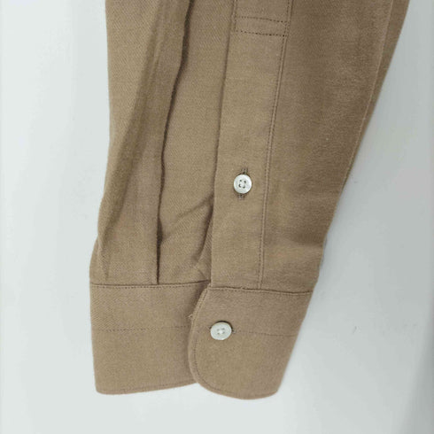 フェアファクス FAIRFAX コットン 長袖シャツ 開襟シャツ メンズ L