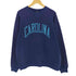 ラッセル Russell 70-80s USA製 Vガゼット CAROLINAプリント スウェット メンズ import:XL