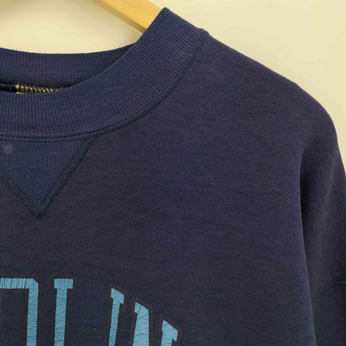 ラッセル Russell 70-80s USA製 Vガゼット CAROLINAプリント スウェット メンズ import:XL