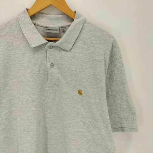カーハートワークインプログレス Carhartt WIP S/S CHASE PIQUE POLO ショートスリーブチェイスピケポロ メンズ JPN:XL