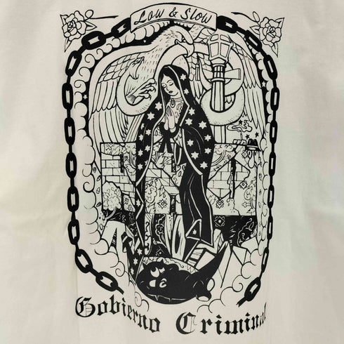 ラディアル RADIALL 25SS CRADE-CREW NEK T-SHIRT S/S マリア プリント 半袖 Tシャツ メンズ S