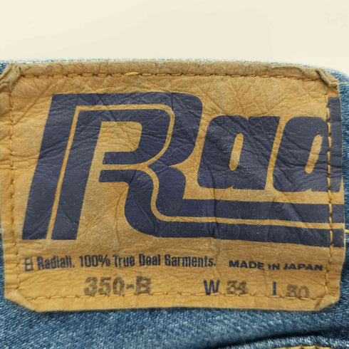 ラディアル RADIALL KUSTOM 350B - STRAIGHT FIT PANTS ストレート デニムパンツ メンズ 34Inch