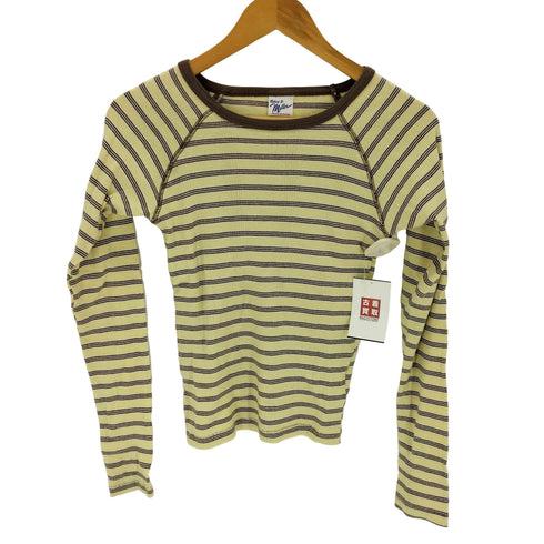 ロバートミラー ROBERT P.MILLER ボーダー 長袖Tシャツ レディース FREE
