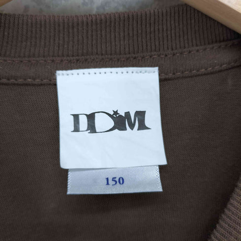 DDIM ディーディーアイエム フロント プリント クルーネック 半袖 Tシャツ Y2K レディース 150