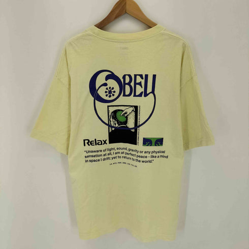 オベイ OBEY 両面プリントクルーネックTシャツ メンズ JPN:L