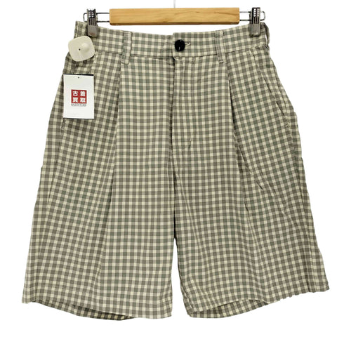 オベイ OBEY 2タック ギンガムチェック コットンショーツ メンズ 30