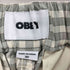 オベイ OBEY 2タック ギンガムチェック コットンショーツ メンズ 30