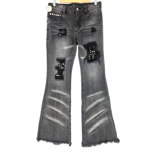 Type Shade TYPE DAMAGE STUDS FLARE DENIM ダメージ スタッズ フレア デニム メンズ JPN:1
