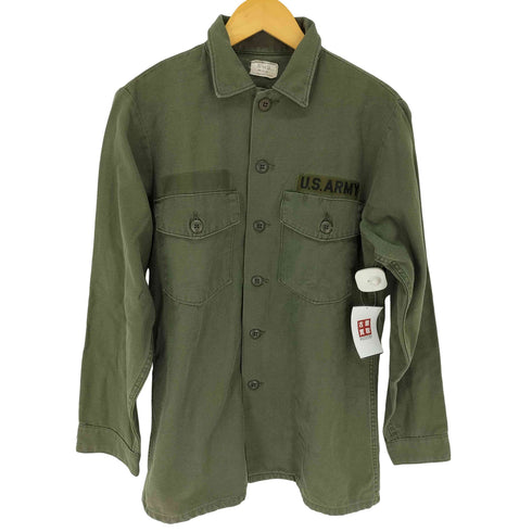 ユーエスアーミー U.S. ARMY 74年製 / MFG HOLDING CO / OG-107 ユーティリティシャツ メンズ 15 ½×33