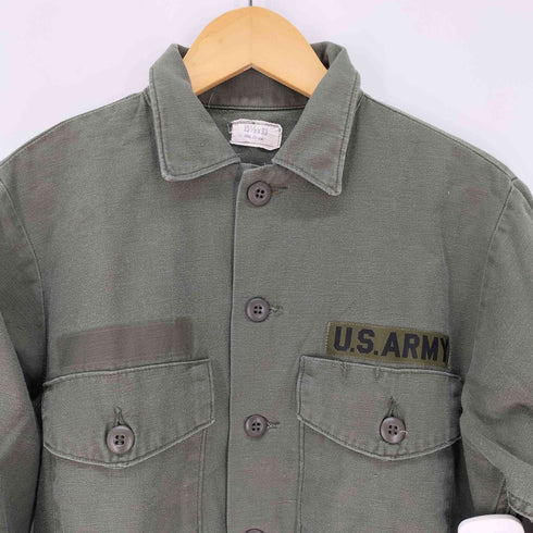 ユーエスアーミー U.S. ARMY 74年製 / MFG HOLDING CO / OG-107 ユーティリティシャツ メンズ 15 ½×33