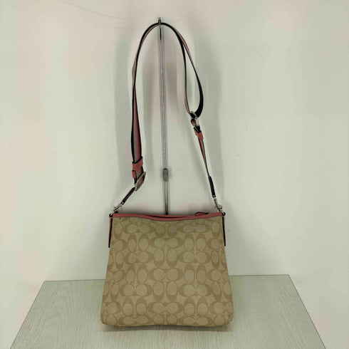 コーチ COACH シグネチャー キャンバス ショルダーバッグ ラメ レディース ONE SIZE