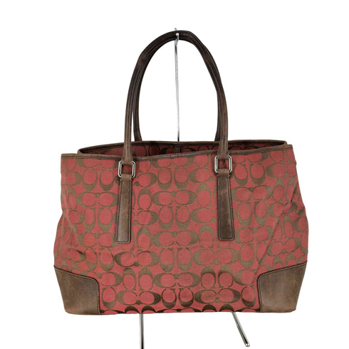コーチ COACH シグネチャー トートバッグ ハンドバッグ signature totebag handbag レディース