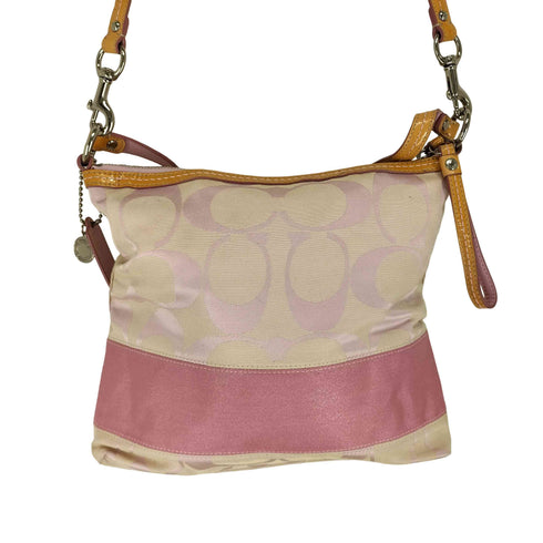 コーチ COACH シグネチャー 2way ショルダーバッグ signature 2way shoulder bag レディース