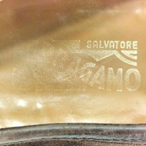 サルヴァトーレフェラガモ Salvatore Ferragamo ガンチーニビット スウェード ローファー メンズ 8