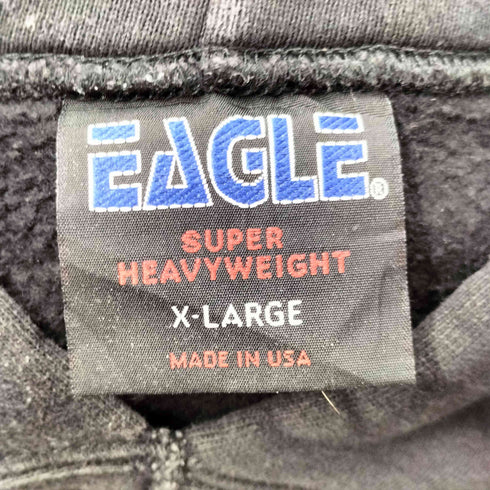 イーグル EAGLE MADE IN USA プリント プルオーバーパーカー メンズ JPN:XL