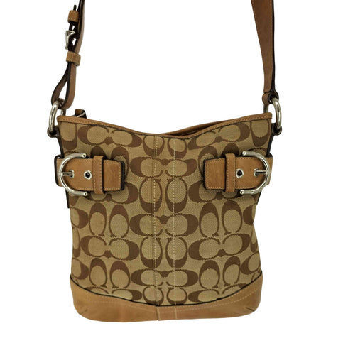 コーチ COACH シグネチャー ショルダーバッグ signature shoulderbag レディース
