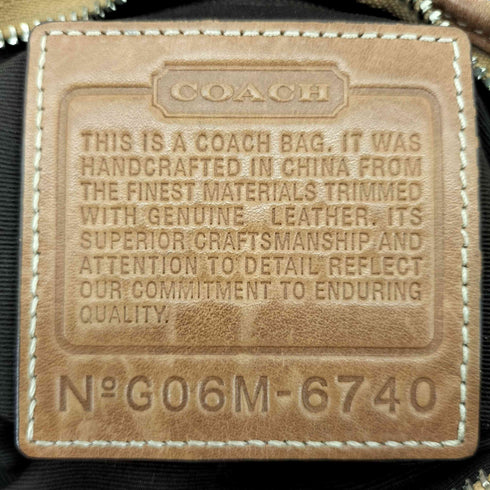 コーチ COACH シグネチャー ショルダーバッグ signature shoulderbag レディース