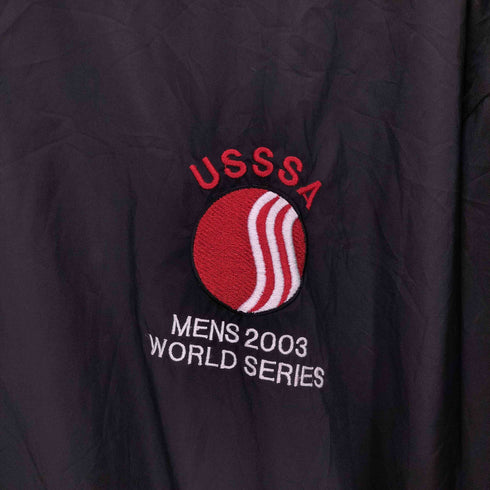 ウィンドブレーカー WINDBREAKER USSSA 刺繍ブルゾン メンズ