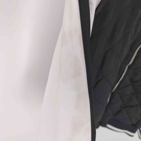 ザラ ZARA キルティング ジップブルゾン メンズ import:S