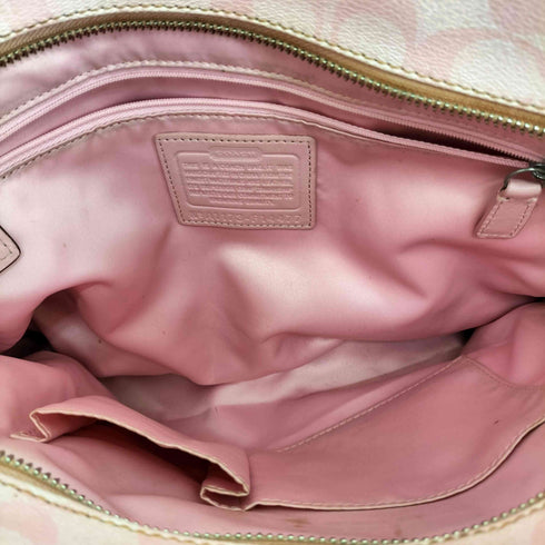 コーチ COACH シグネチャー トートバッグ signature tote bag レディース