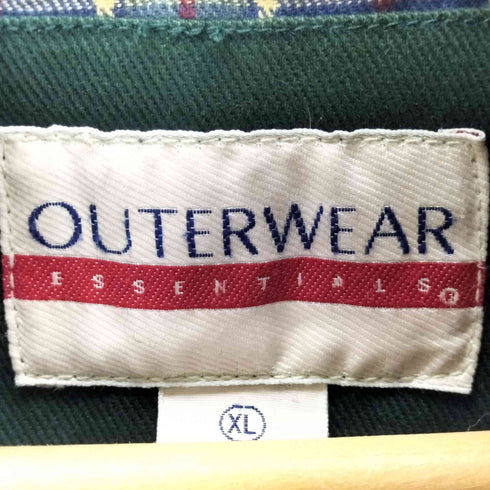 OUTERWEAR 襟コーデュロイ ハンティングジャケット メンズ JPN:XL