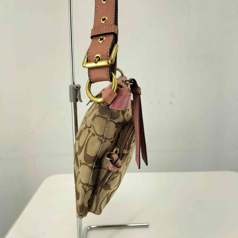 コーチ COACH シグネチャー ダブルポケット ワンショルダーバッグ signature wpocket oneshoulderbag レディース