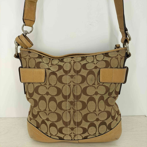 コーチ COACH シグネチャー ショルダーバッグ signature shoulderbag レディース