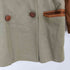 Noviello Bloom Suits レザー切替 ダブルブレスト ジャケット レディース US:12