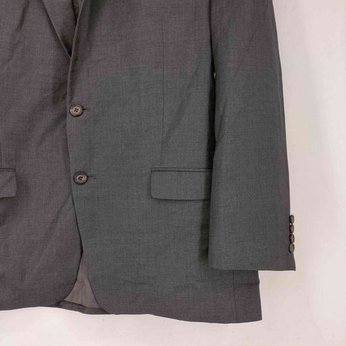 ローレンラルフローレン LAUREN RALPH LAUREN カナダ製 ウール 2Bテーラードジャケット メンズ JPN:46