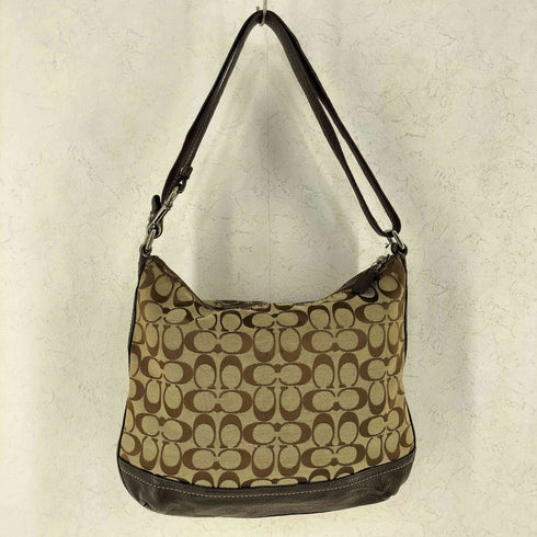 コーチ COACH シグネチャー ワンショルダー バッグ signature oneshoulder bag レディース