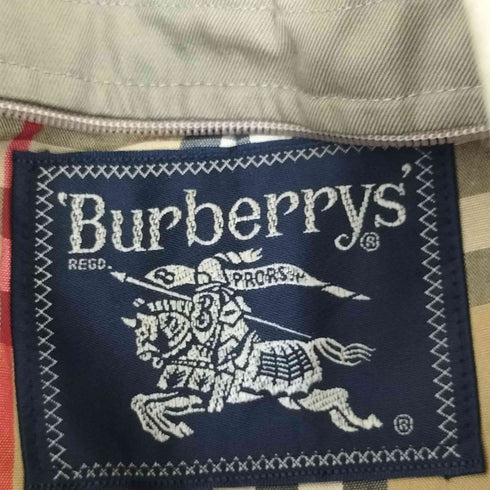 バーバリーズ BURBERRYS 裏地ノバチェック 比翼ステンカラーコート メンズ 165